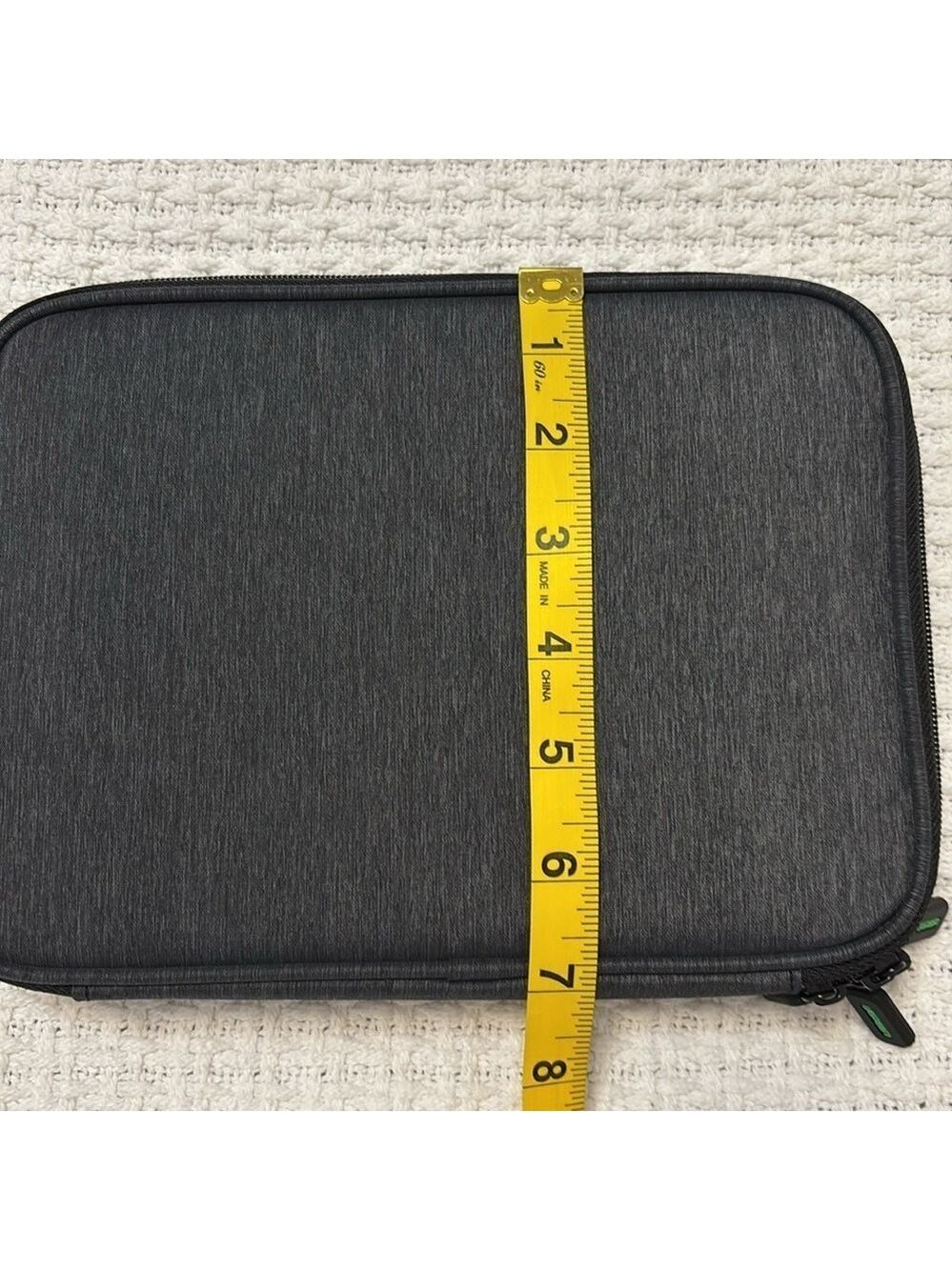 Electronic organizer bag pouch 2 zippered sections multi interior pockets NEW - Picture 16 of 16